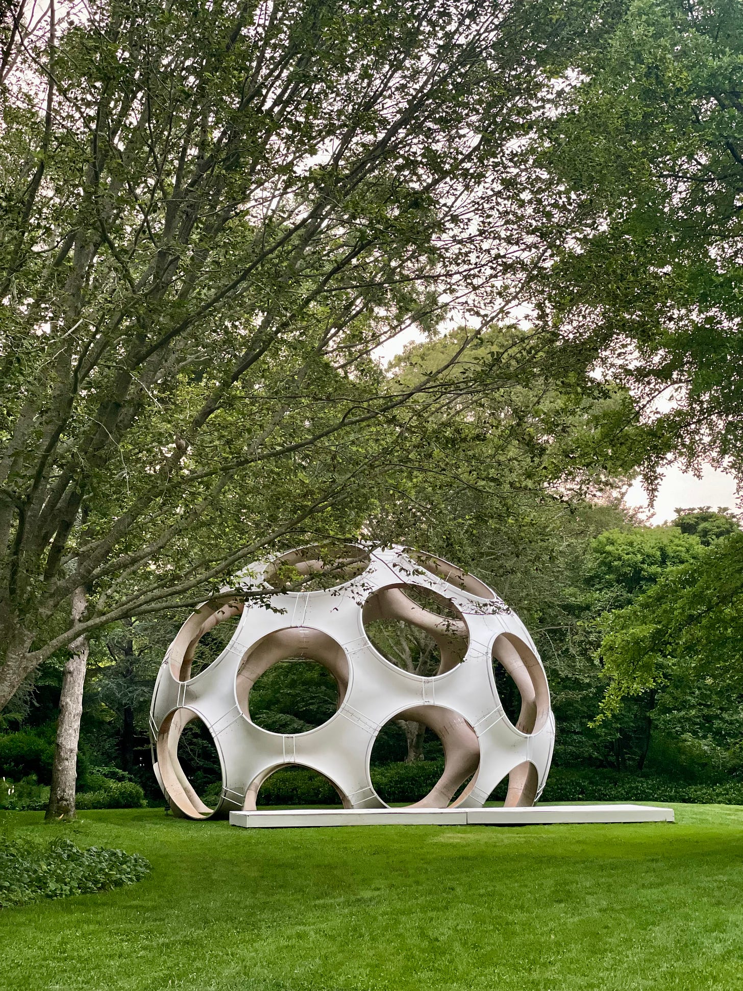 Longhouse Reserve Buckminster Fuller Sculpture