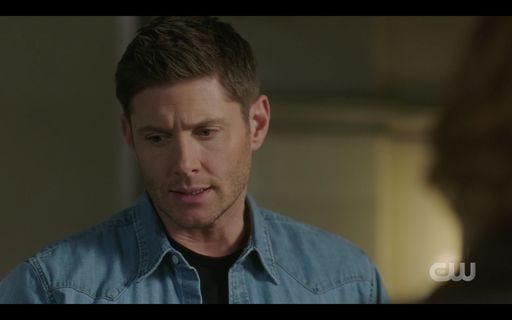 Dean Winchester remembering lunch bags Mrs Butters packed for Jack