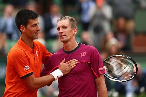 novak djokovic beats off gilles muller 2015 french open