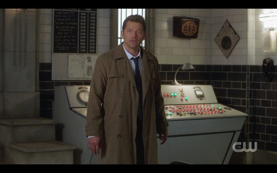 Castiel angry at Dean Winchester Last Call SPN