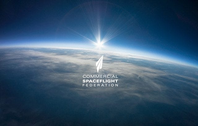 Commercial Spaceflight Federation Banner