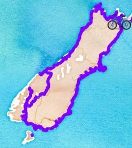South Island Seaway Map