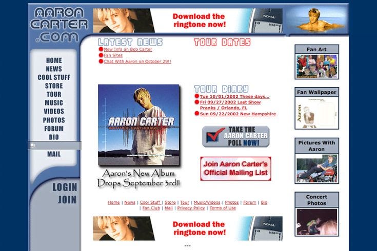 14 Websites You Surfed In The Early 2000s (And What They Looked Like) | Show video, Surfing ...