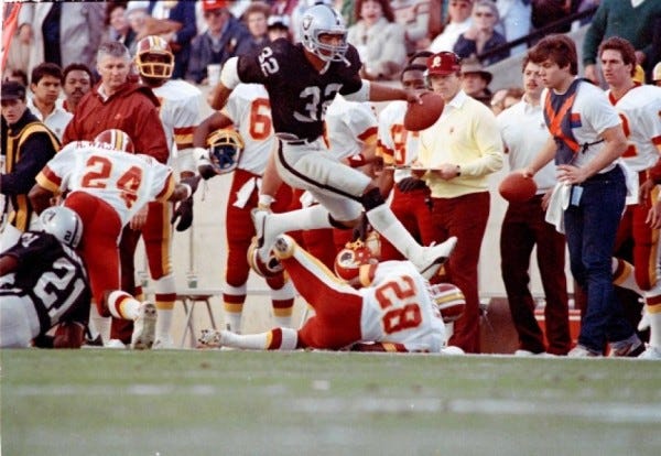 marcus allen super bowl xviii run best moments in history 2015