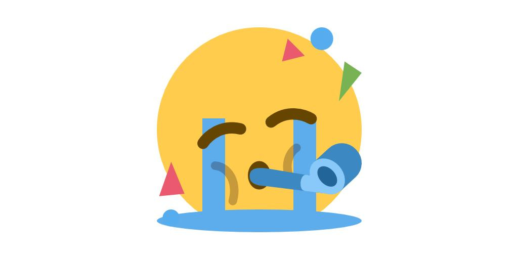 Emoji Mashup Bot 🫡 on X: "🥳 partying + 😭 in-tears =  https://t.co/CVTUAysvfM" / X