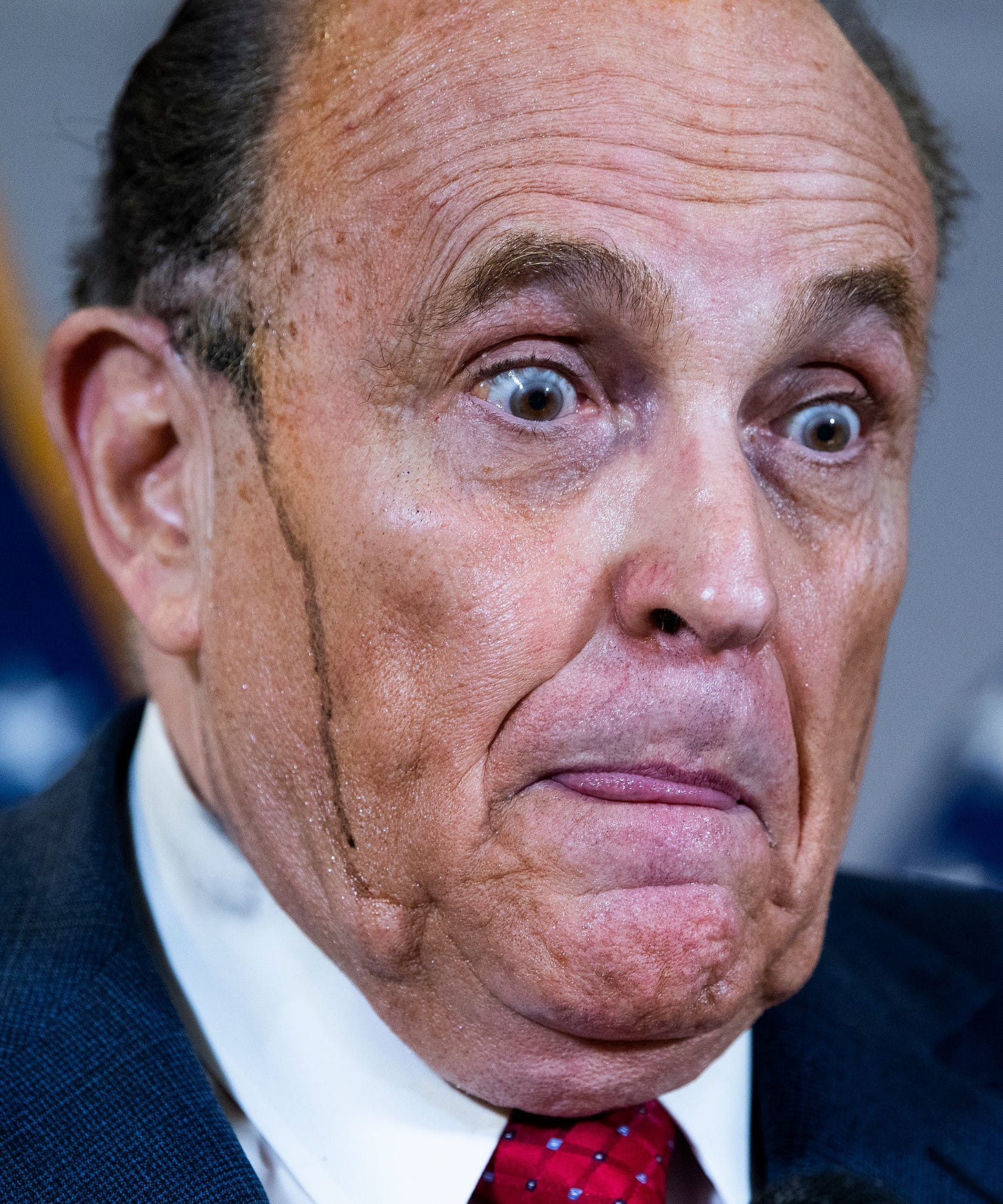 WTF Is Rudy Giuliani Doing: He's Melting & Quoting Film