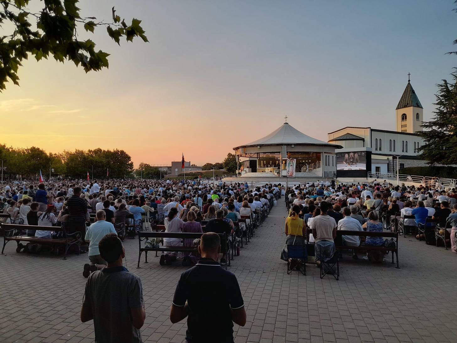 Medjugorje spianata San Giacomo