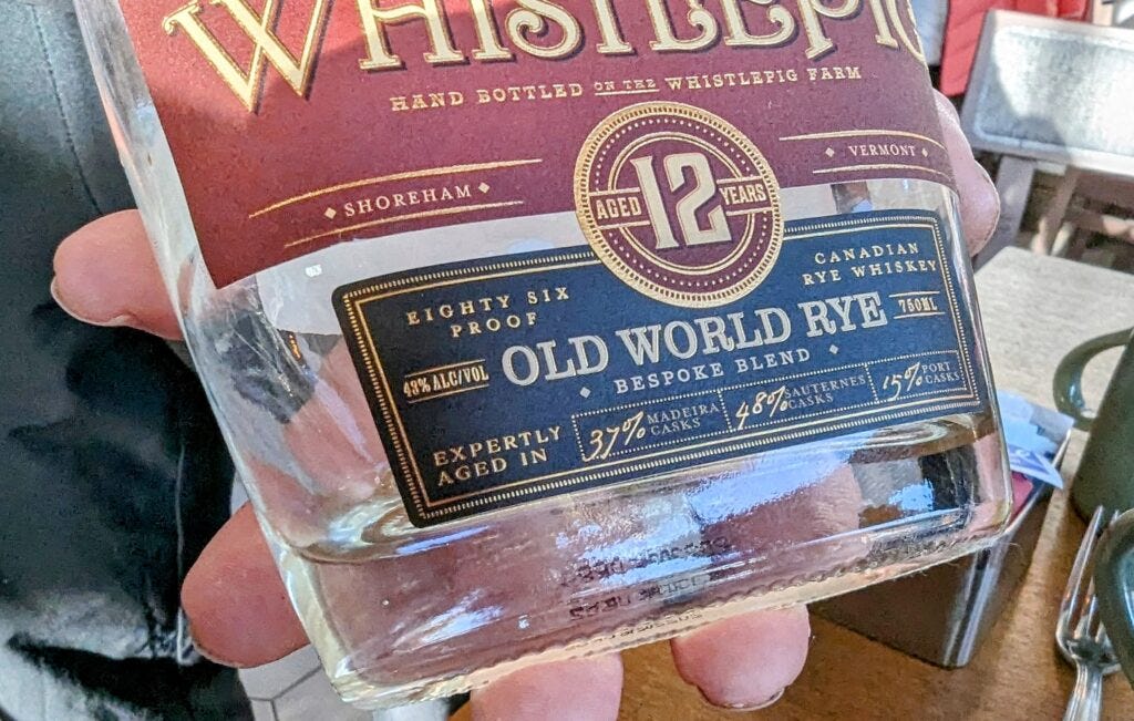 WhistlePig 12-year
