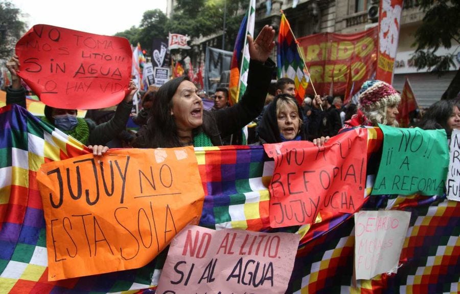 Protestas y represión en Jujuy: la jornada en imágenes y videos | Perfil