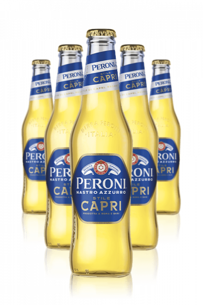 Peroni Nastro Azzurro Stile Capri Cassa da 24 bottiglie x 33cl | Bernabei