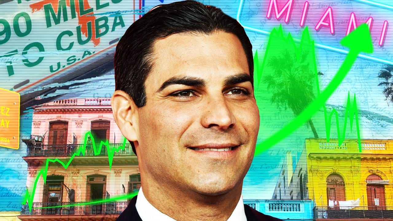 Mayor Francis Suarez Wants To Turn Miami Into an Un-Woke, Pro-Bitcoin, Tech  Billionaire's Paradise - YouTube