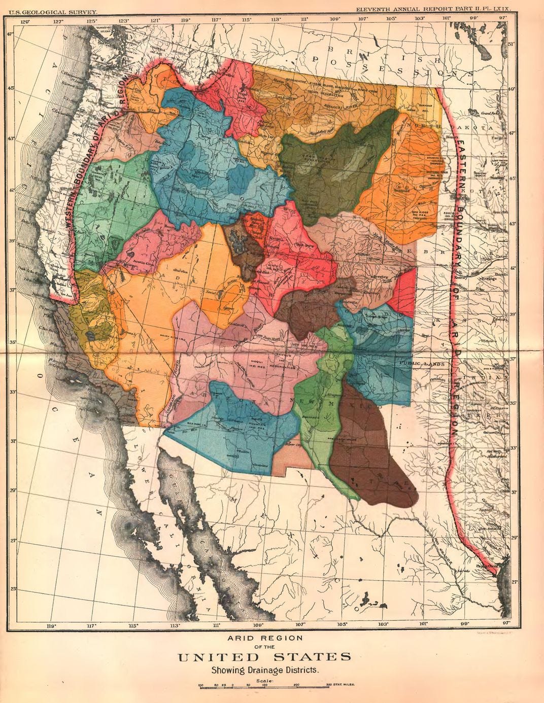 Powell's map
