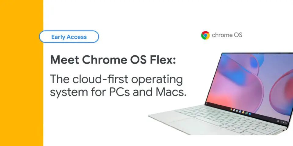 Flexor might be an extension to the ChromeOS Flex project for Chromebooks