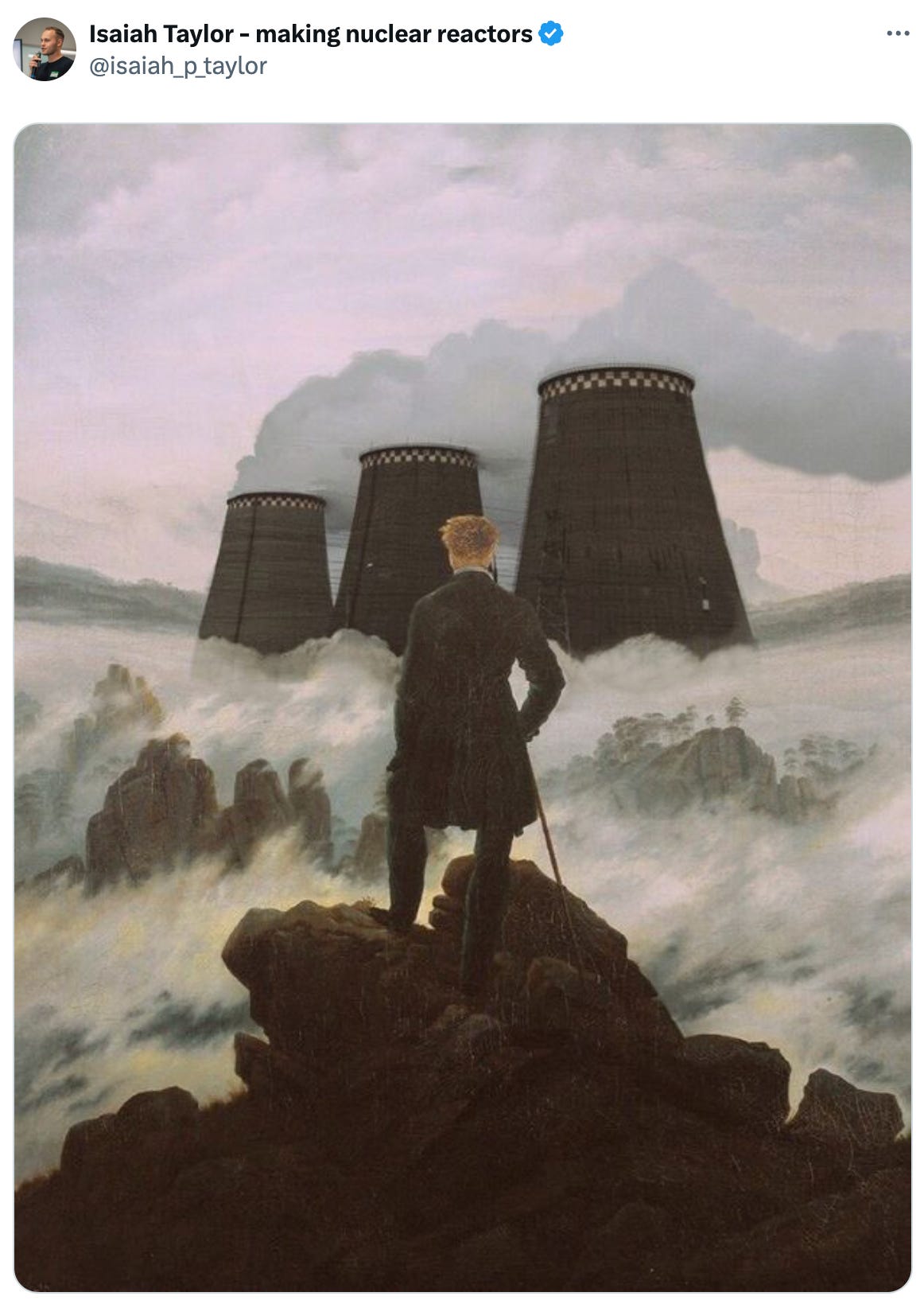 Post  See new posts Conversation Isaiah Taylor - making nuclear reactors @isaiah_p_taylor