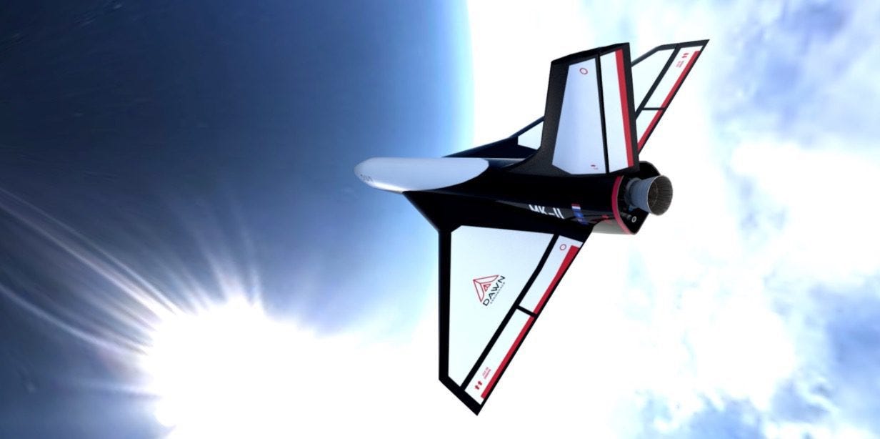 Dawn Aerospace Aurora Mk-II Spaceplane