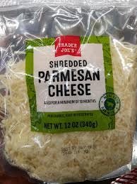 Trader Joe's Shredded Parmesan Cheese – We'll Get The Food