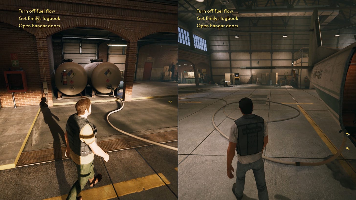 Co-op action in A Way Out