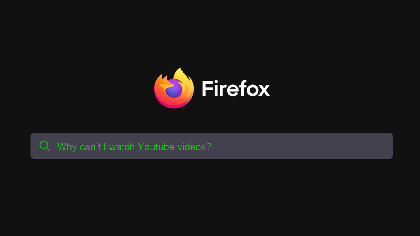 Youtube slows down youtube videos on firefox
