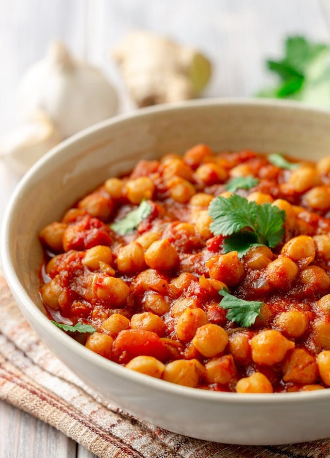 Chana Masala - Super Easy Chickpea curry