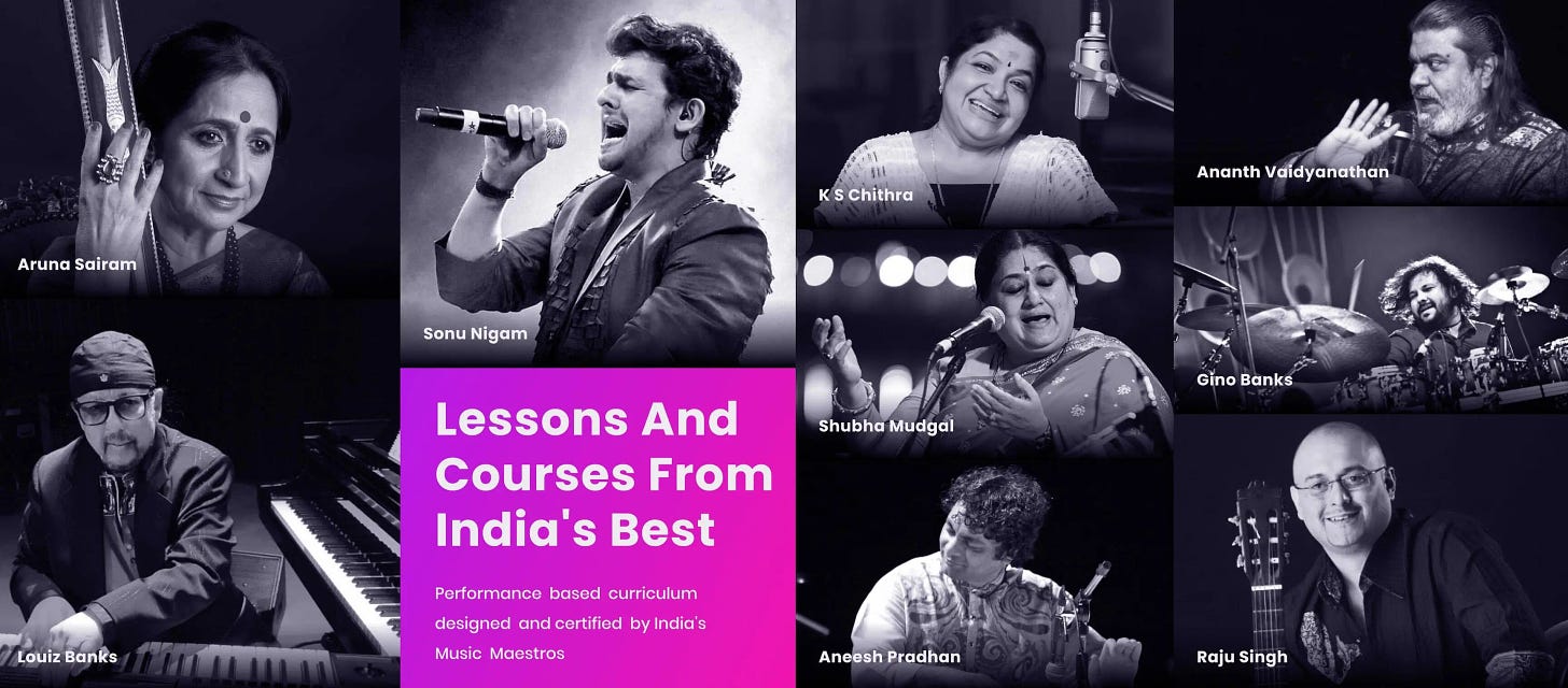 Live 1:1 Online Music Classes | Certified by India's Music Maestros |  Artium Academy