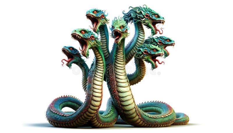 Hydra Serpent Stock Illustrations – 126 Hydra Serpent Stock Illustrations,  Vectors & Clipart - Dreamstime