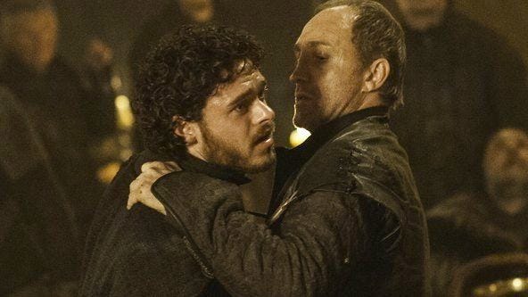 roose bolton killing john snow game of thrones red wedding revenge 2015