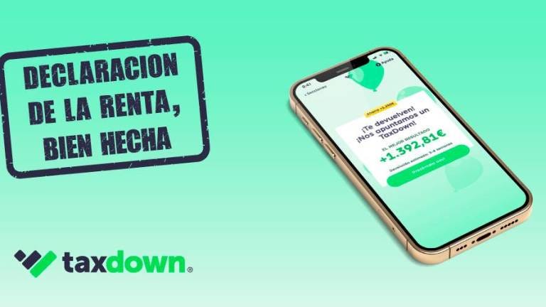 TaxDown: la 'app' para ahorrar en la declaración de la Renta