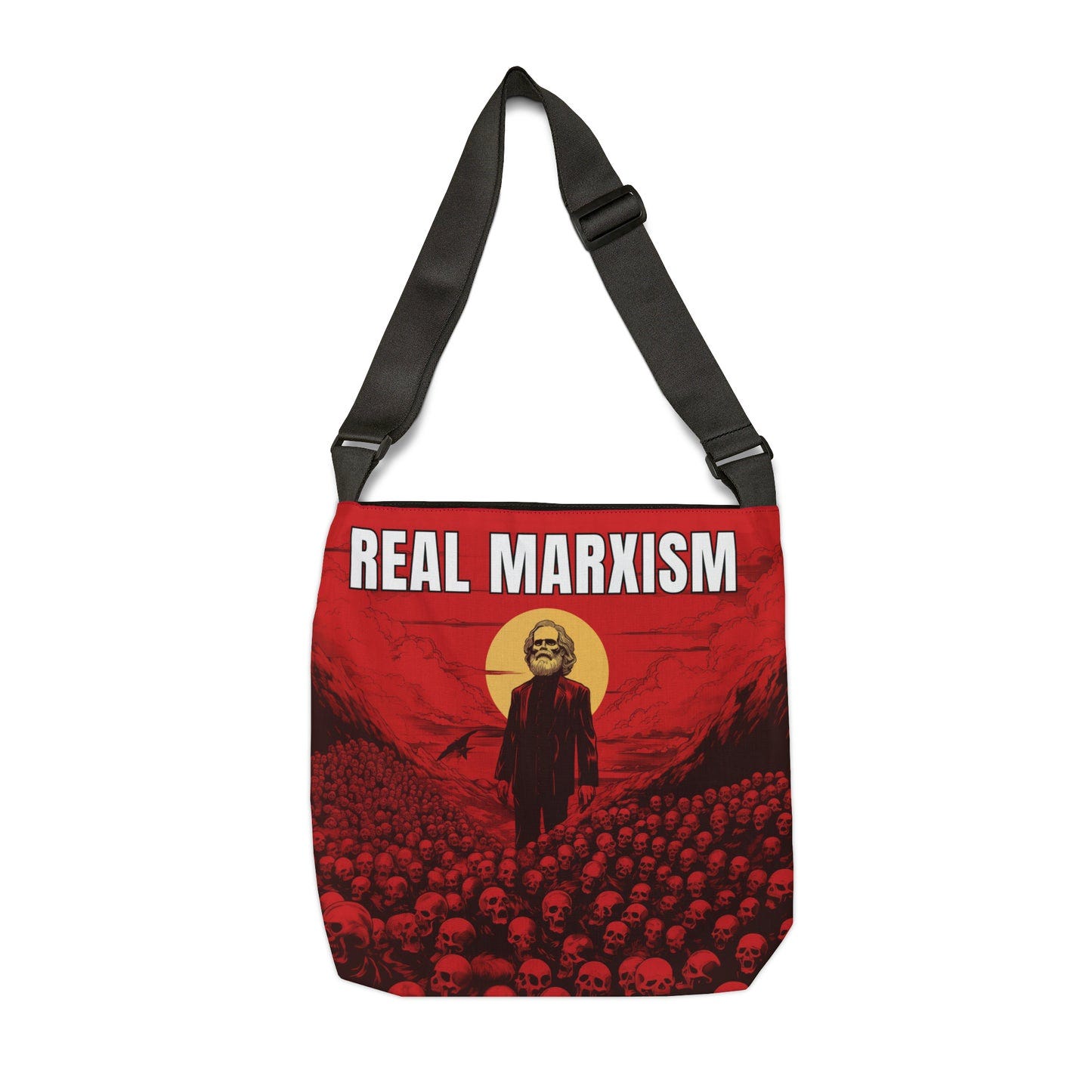 Real Marxism Adjustable Tote Bag