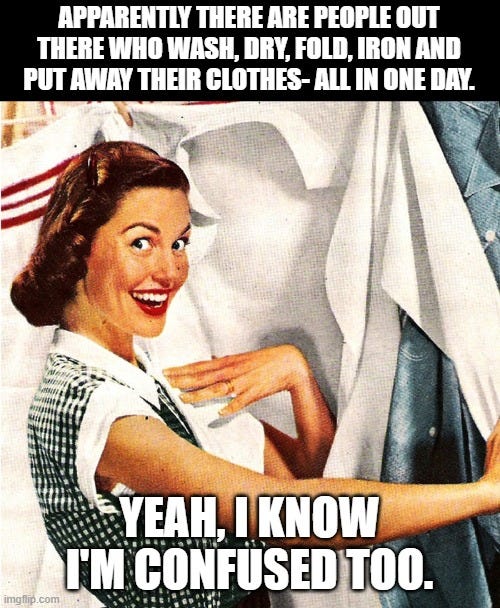 Vintage Laundry Woman - Imgflip