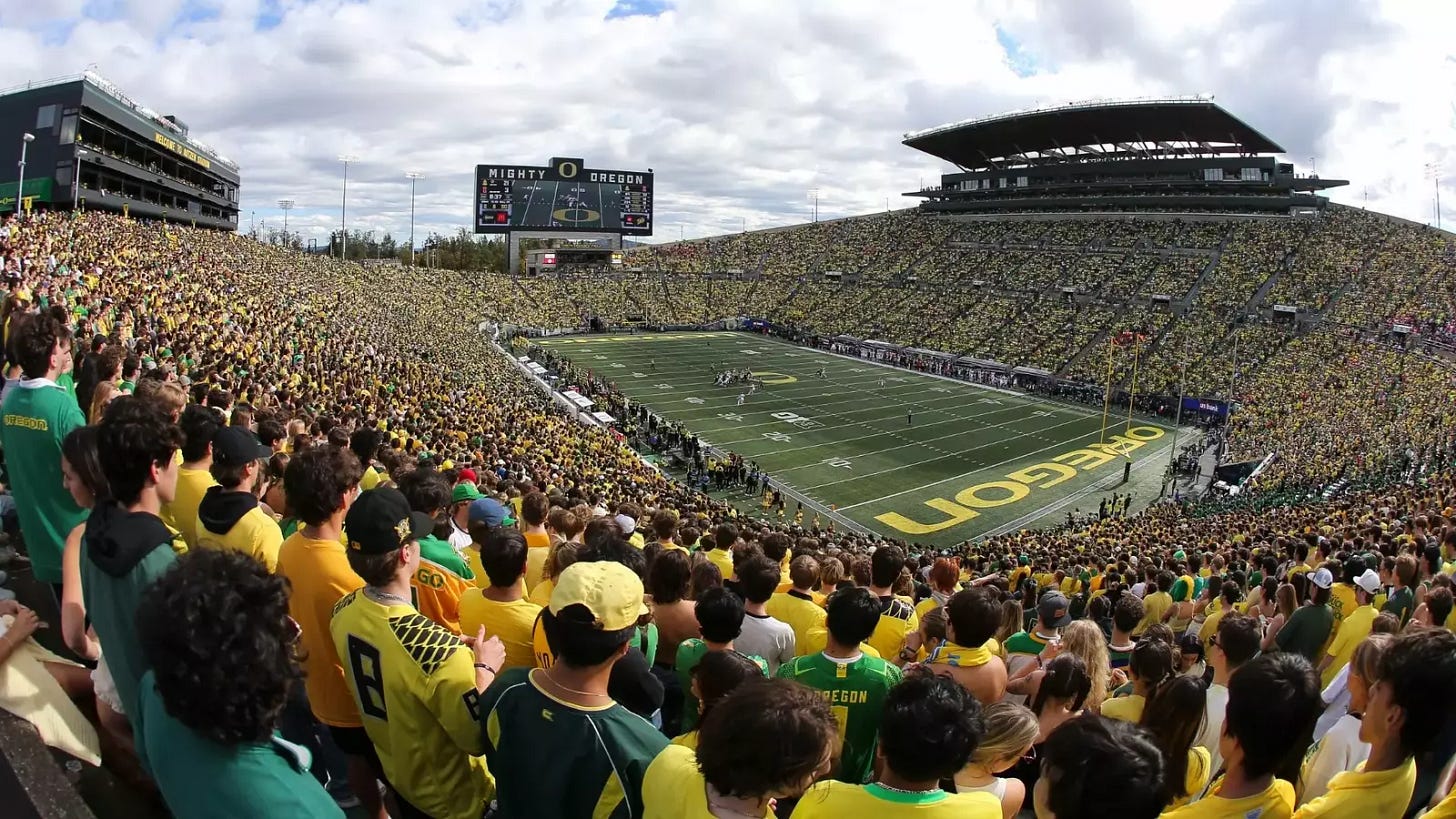 2025 Oregon Football Schedule Announced - University of Oregon Athletics