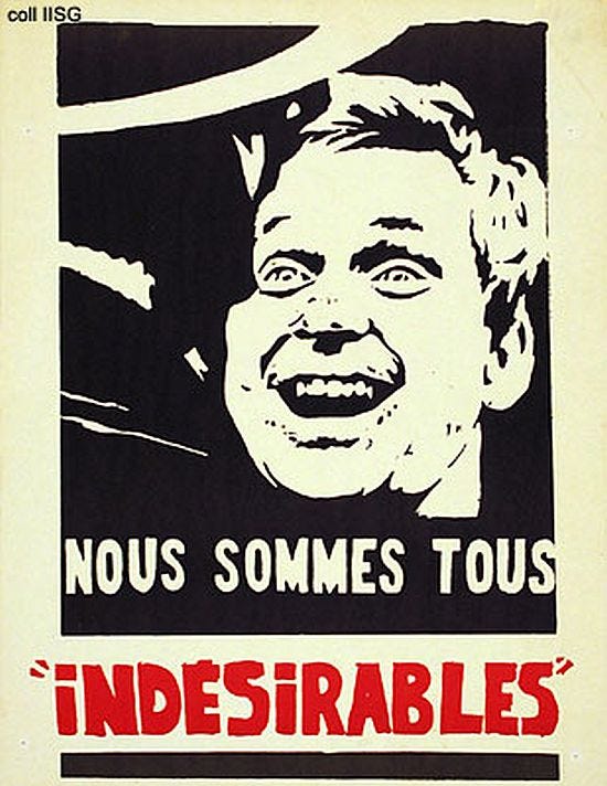 Nous sommes tous indesirables - t-shirt -uomo - indesirables