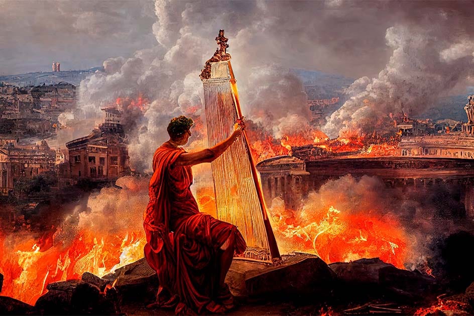Did Nero Really Fiddle While Rome Burned? | Ancient Origins
