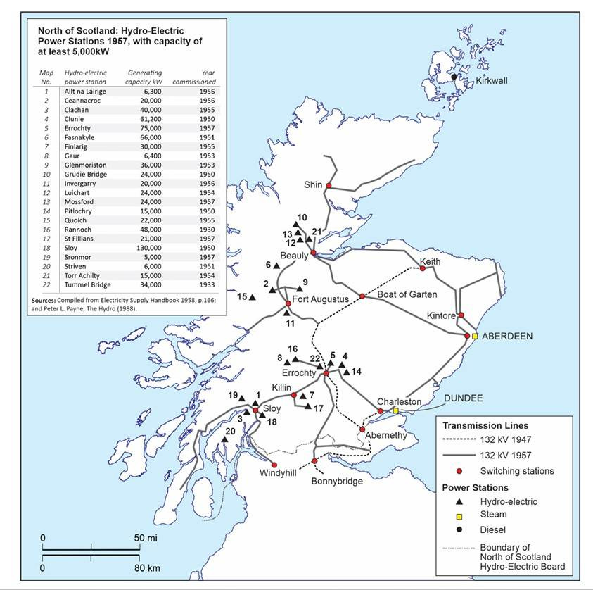 A map of scotland with power lines

AI-generated content may be incorrect.