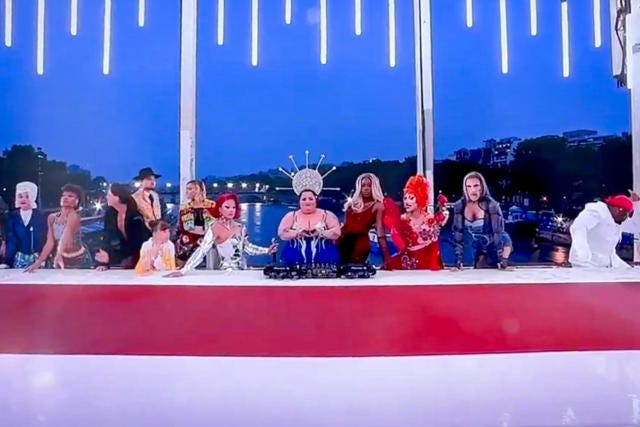 Drag performance resembling Last Supper at Olympic opening ceremony rankles  conservatives