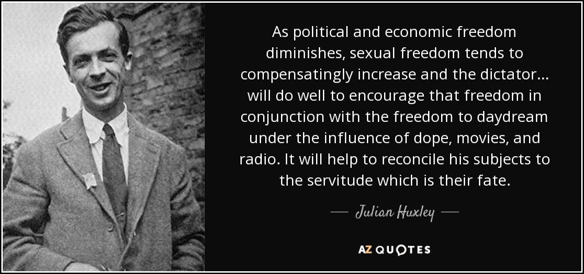 TOP 25 QUOTES BY JULIAN HUXLEY | A-Z Quotes