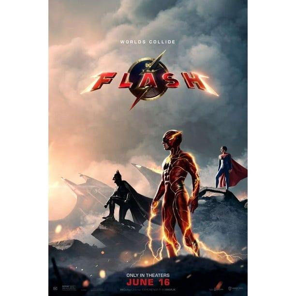 The Flash Movie Poster Glossy Quality Paper No Frame Photo Art Print Size 27x40