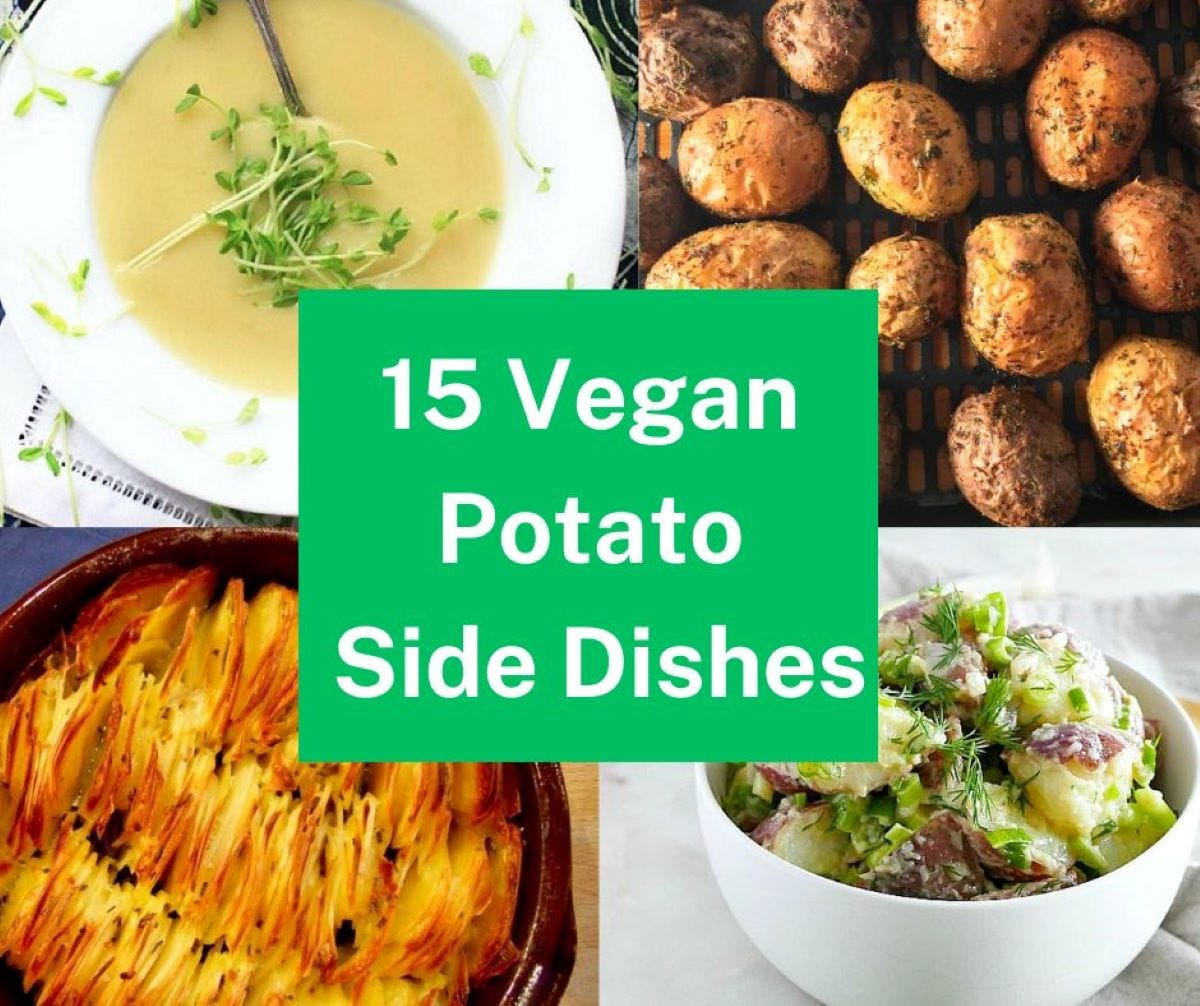 15 vegan potato side dishes