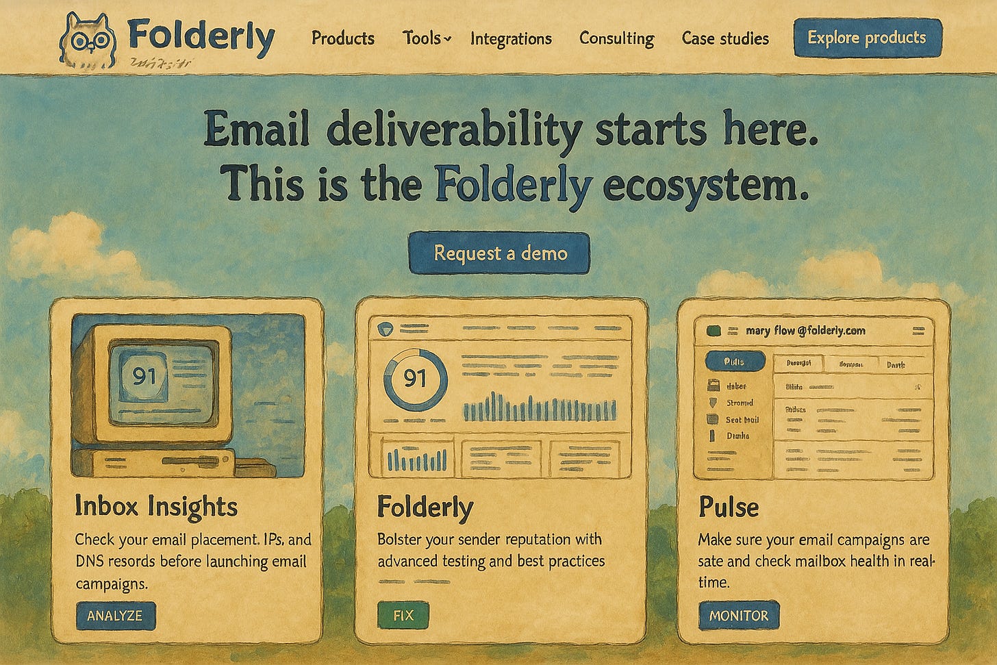 Folderly Home Page | Email Deliverability Experts