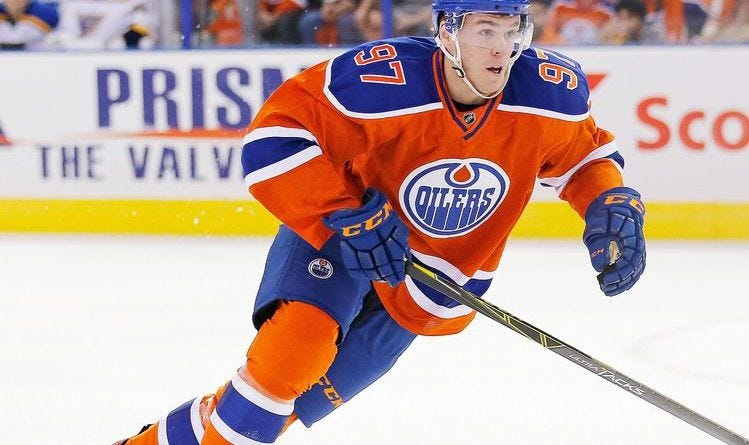 connor mcdavid oilers nhl 2016