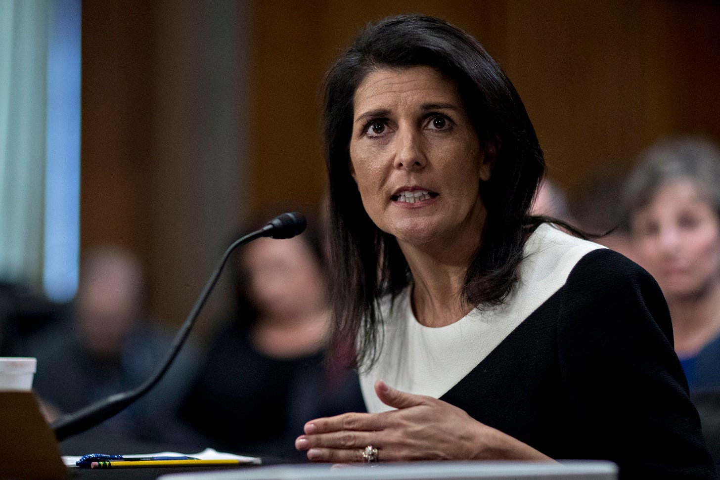 Haley Says Iran, Not Israel, Bears Blame for Middle East Crisis - Bloomberg