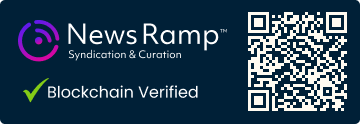 Blockchain Registration, Verification & Enhancement provided by NewsRamp™