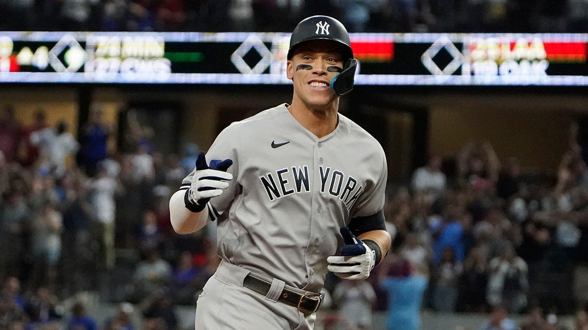 Aaron Judge after 62nd homer