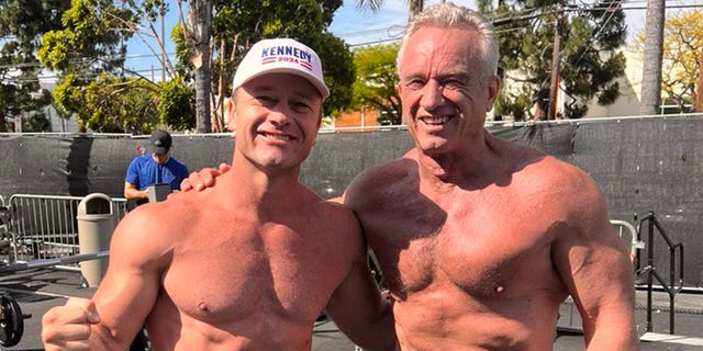 RFK Jr. posts push-up video after viral bench press: 'Getting in shape for  my debates with President Biden!' | Fox News