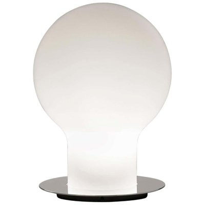 Denq Table Lamp in Opaque Blown Glass by Toshiyuki Kita for Oluce for sale  at Pamono