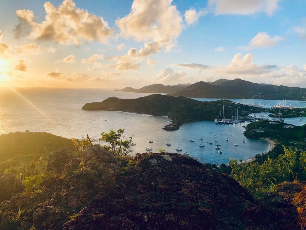 Caribbean - Antigua coastline