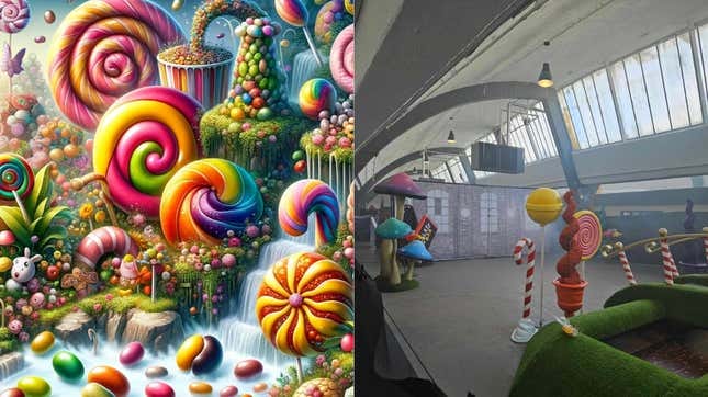 Willy Wonka chocolate experience in Scotland leads to crying children