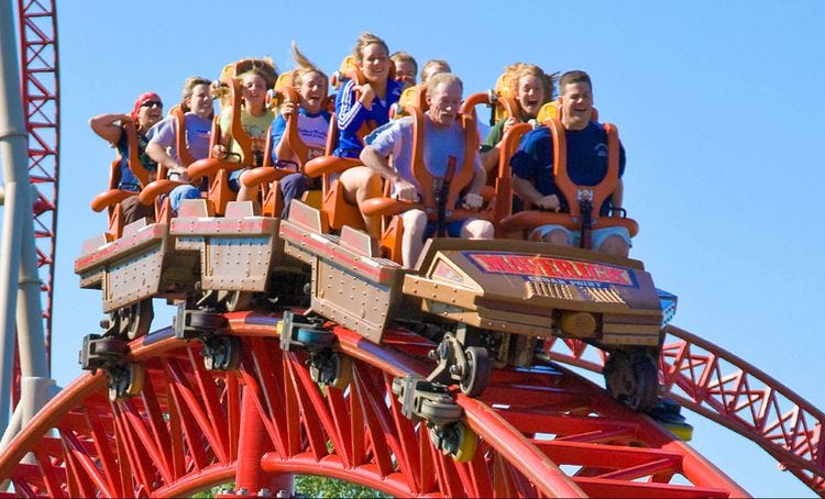 Cedar Point Maverick roller coaster