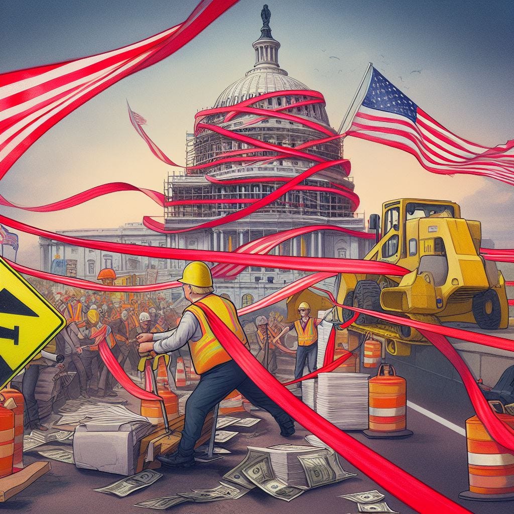 American infrastructure delayed by red tape and onerous rules 