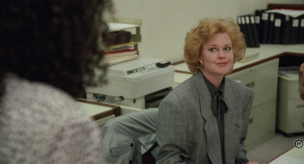 Melanie Griffith in Working Girl