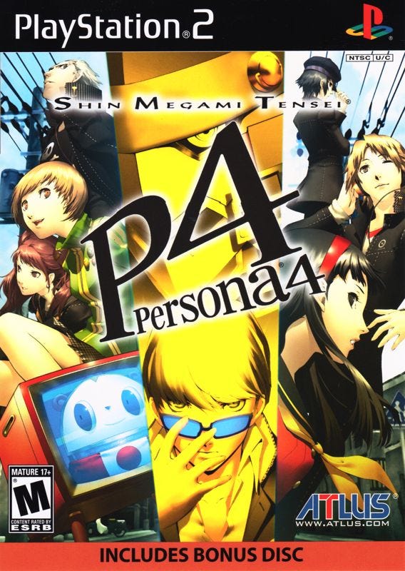 Shin Megami Tensei: Persona 4 cover or packaging material - MobyGames